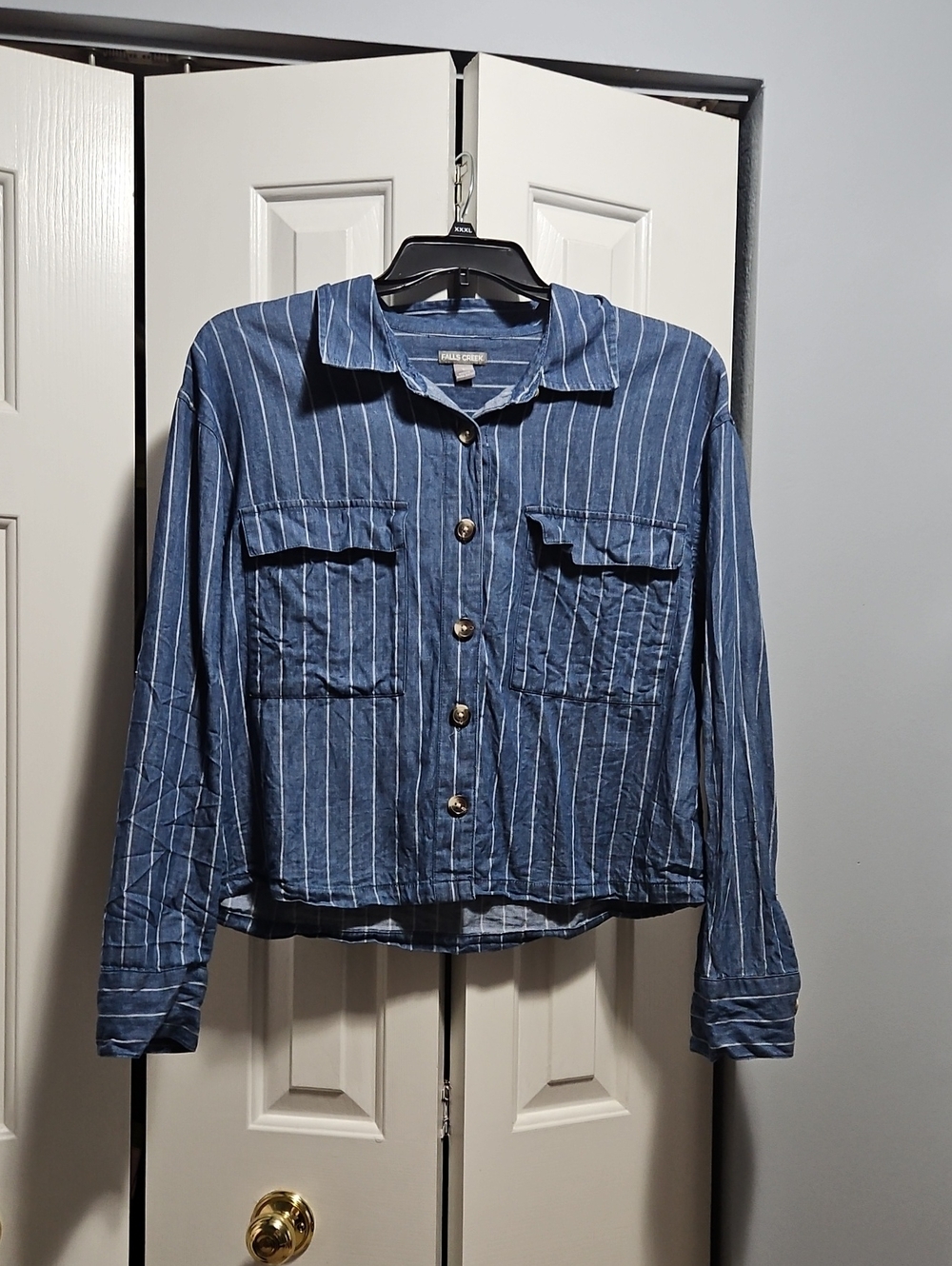 Long Sleeve Button Down Cotton Shirt